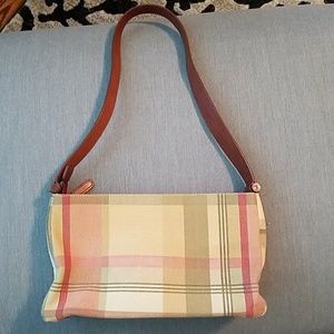 Fossil small plaid purse
